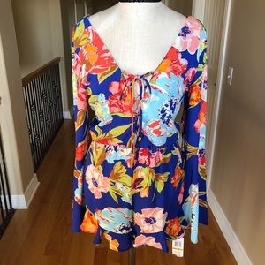 Gianni Bini Floral Jumsuit